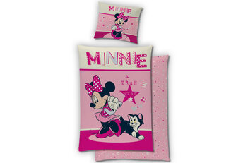 Disney Minnie Mouse Dekbedovertrek - Flanel