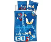 Sonic the Hedgehog Dekbedovertrek Unstoppable - 140 x 200 cm / 65 x 65 cm - Polykatoen