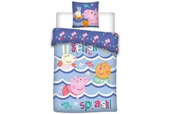 Peppa Pig Dekbedovertrek Splash - Polykatoen