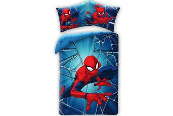 Spiderman Dekbedovertrek Web - Katoen