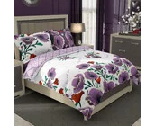 Frida Kahlo 1-persoons Dekbedovertrek Flowers - 140 x 200 cm + 70 x 90 cm - Katoen