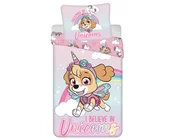 PAW Patrol Dekbedovertrek, I Believe in Unicorns - Eenpersoons - 140 x 200 + 70 x 90 cm  - Katoen