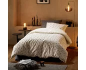 De Witte Lietaer Dekbedovertrek, Dentree Soft White - 140 x 220 cm + 60 x 70 cm - 100% Katoen Flanel