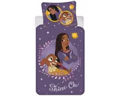 Disney Wish Dekbedovertrek, Shine On - Eenpersoons - 140 x 200 + 70 x 90 cm  - Katoen