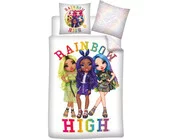 Rainbow High Dekbedovertrek, Pose - Eenpersoons - 140 x 200 + 63 x 63 cm - Polyester