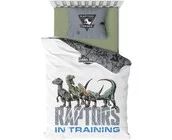Jurassic World Dekbedovertrek Raptors in Training - 140 x 200 cm + 63 x 63 cm - Katoen