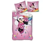 Disney Minnie Mouse Dekbedovertrek, Rainbows - 140 x 200 + 63 x 63 cm - Polyester