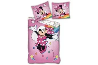 Disney Minnie Mouse Dekbedovertrek Rainbows - Polyester