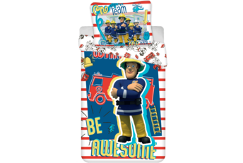 Brandweerman Sam Dekbedovertrek Wake Up - Katoen