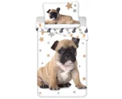 Animal Pictures Dekbedovertrek French Bulldog - 140 x 200 + 70 x 90 cm - Katoen