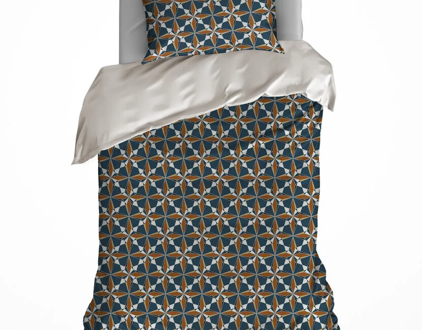 De Witte Lietaer Dekbedovertrek Katoen Flanel, Judith - 140 x 200/220 + 60 x 70 cm