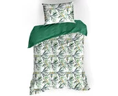 De Witte Lietaer Dekbedovertrek Katoen, Salix Deep Jungle - 140 x 200/220 + 60 x 70 cm