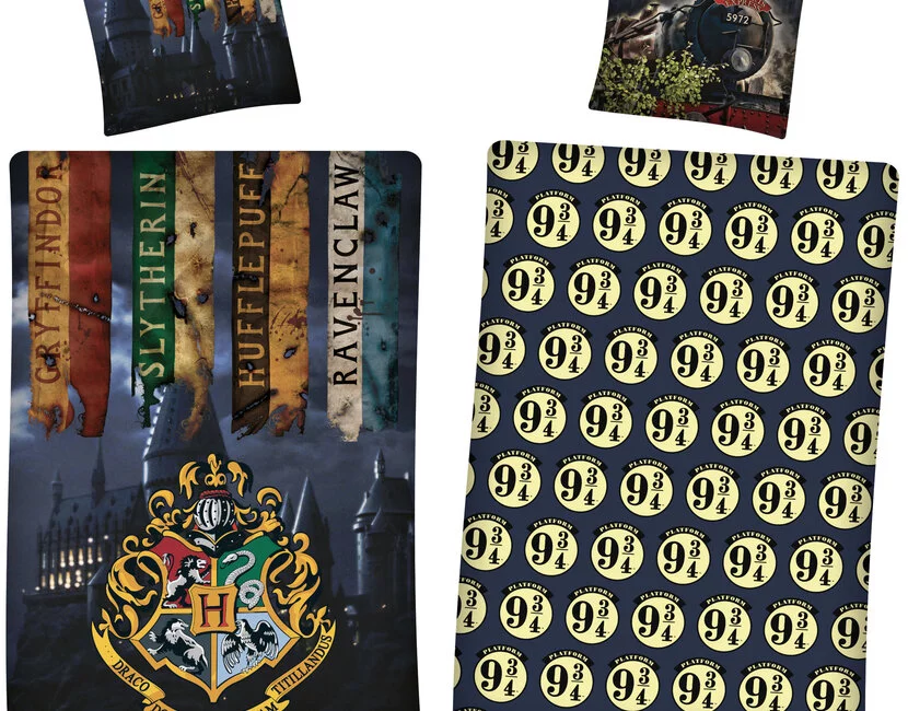 Harry Potter Harry Poter dekbedovertrek polyester 140 x 200 65x65 cm
