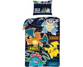 Pokemon Dekbedovertrek, Charizard - Eenpersoons - 140 x 200 + 70 x 90 cm - Polyester