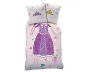 Disney Princess Dekbedovertrek Jurk - 140 x 200 + 63 x 63 cm - Katoen