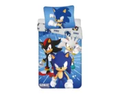 Sonic the Hedgehog Dekbedovertrek, Shadow & Silver - 140 x 200 + 70 x 90 cm - Polyester