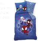 Spider-Man Dekbedovertrek Spidey Little - 140 x 200 + 63 x 63 cm - Katoen