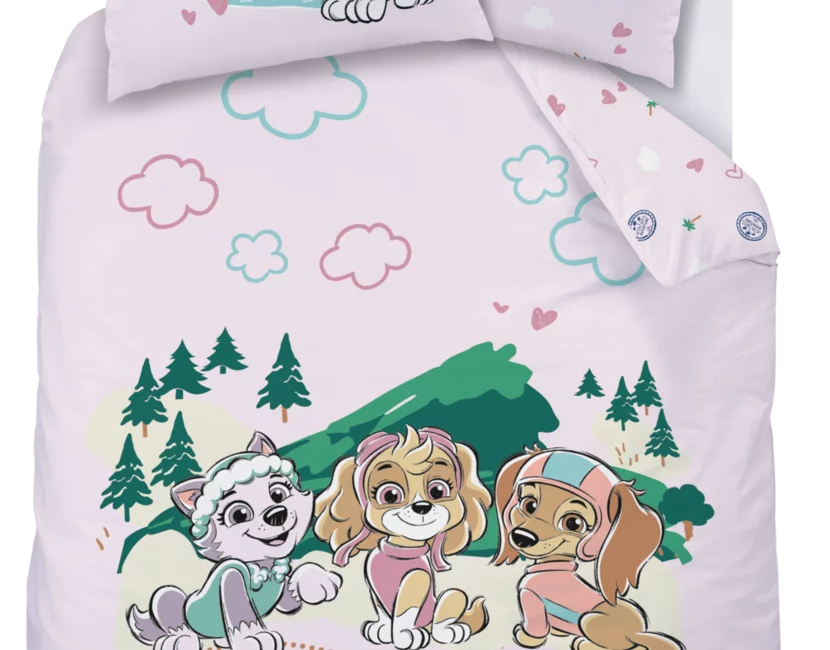 PAW Patrol Dekbedovertrek Voyage - 140 x 200 + 63 x 63 cm - Katoen