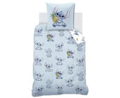 Disney Lilo & Stitch Dekbedovertrek, Ananas - Eenpersoons - 140 x 200 + 63 x 63 cm - Katoen