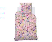 Wee Blue Bell Dekbedovertrek Jardin Secret - 140 x 200 + 63 x 63 cm - Katoen