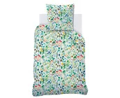 Wee Blue Bell Dekbedovertrek Fauna Flora - 140 x 200 + 63 x 63 cm - Katoen