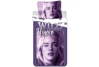 Billie Eilish Dekbedovertrek, Wild Flower - Katoen