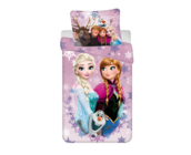 Disney Frozen dekbedovertrek - Eenpersoons - 140 x 200 cm / 60 x 70 cm - Katoen