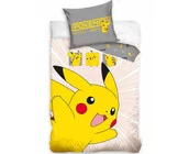 Pokemon Dekbedovertrek, Icon - Eenpersoons - 140 x 200 + 70 x 80 cm - Katoen