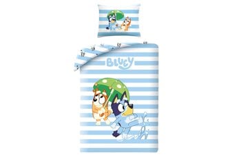 Bluey Dekbedovertrek, Rain - Katoen