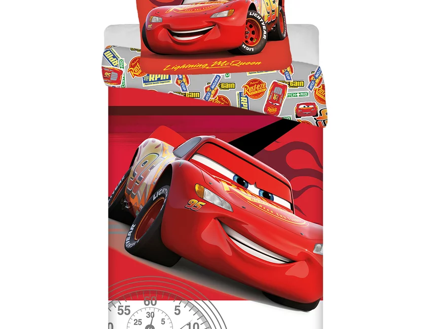 Disney Cars Dekbedovertrek, Legend - Eenpersoons - 140 x 200 + 70 x 90 cm  - Katoen