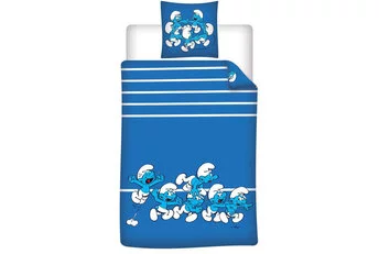 De Smurfen Dekbedovertrek Blue - Katoen