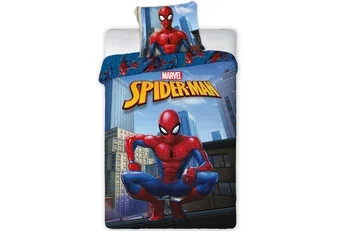 Spiderman Dekbedovertrek City Hero - Katoen