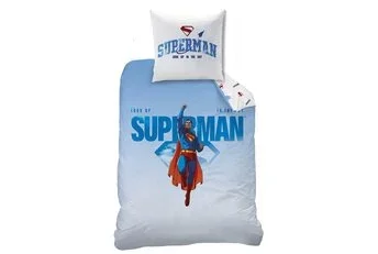 Superman Dekbedovertrek Look Up - Katoen