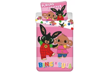 Bing Bunny Dekbedovertrek Playing Together - Katoen