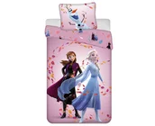 Disney Frozen Dekbedovertrek Magical Time - 140 x 200 cm / 50 x 70 cm - Katoen