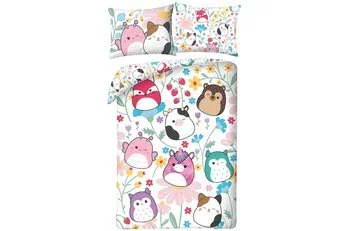 Squishmallows Dekbedovertrek Hug - Polyester