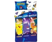 Pokemon Dekbedovertrek Ready for Battle - 140 x 200 cm + 70 x 90 cm - Katoen