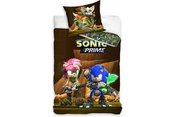 Sonic Dekbedovertrek Amy Rose - Katoen