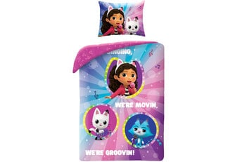 Gabby's poppenhuis Dekbedovertrek Singing - Polyester