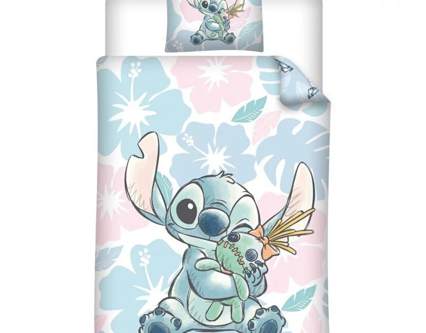 Disney Lilo & Stitch Dekbedovertrek Scrump - 140 x 200 + 65 x 65 cm - Polykatoen