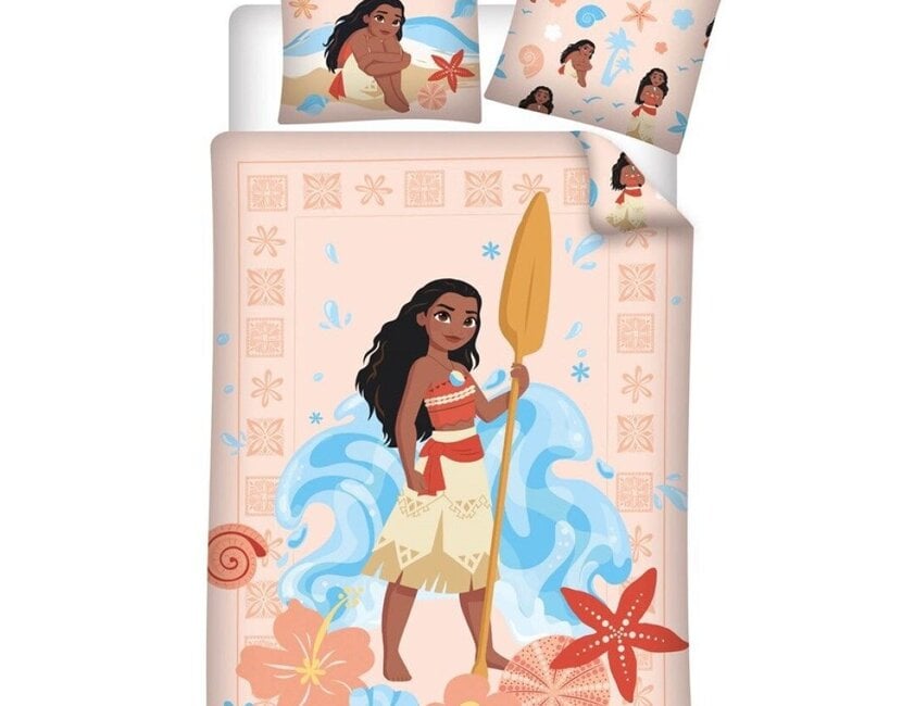 Disney Vaiana Dekbedovertrek Warrior - 140 x 200 + 65 x 65 cm - Polykatoen