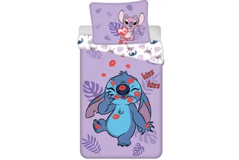 Disney Lilo & Stitch Dekbedovertrek Kisses - Katoen
