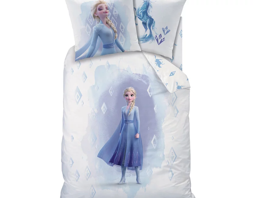 Disney Frozen Dekbedovertrek Element - 140 x 200 + 63 x 63 cm - Katoen