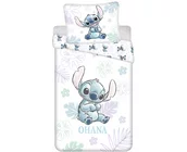 Disney Lilo & Stitch Dekbedovertrek, Ohana- Eenpersoons 140 x 200 + 70 x 90 cm - Katoen