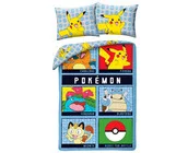 Pokemon Dekbedovertrek, Battle - Eenpersoons - 140 x 200 cm + 70 x 90 cm - Katoen