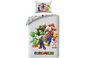 Super Mario Dekbedovertrek Family - Polyester