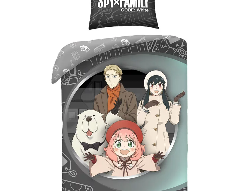 Spy x Family Dekbedovertrek, Loid Forger - Eenpersoons - 140 x 200 cm + 70 x 90 cm - Katoen