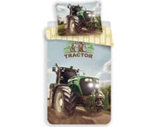 Sweet Home Dekbedovertrek, Tractor - Eenpersoons - 140 x 200 cm / 70 x 90 cm - Katoen