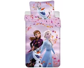 Disney Frozen Dekbedovertrek, Magic - Eenpersoons 140 x 200 + 70 x 90 cm - Katoen