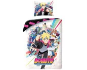 Boruto Dekbedovertrek, Next Generation - Eenpersoons - 140 x 200 + 70 x 90 cm  - Katoen